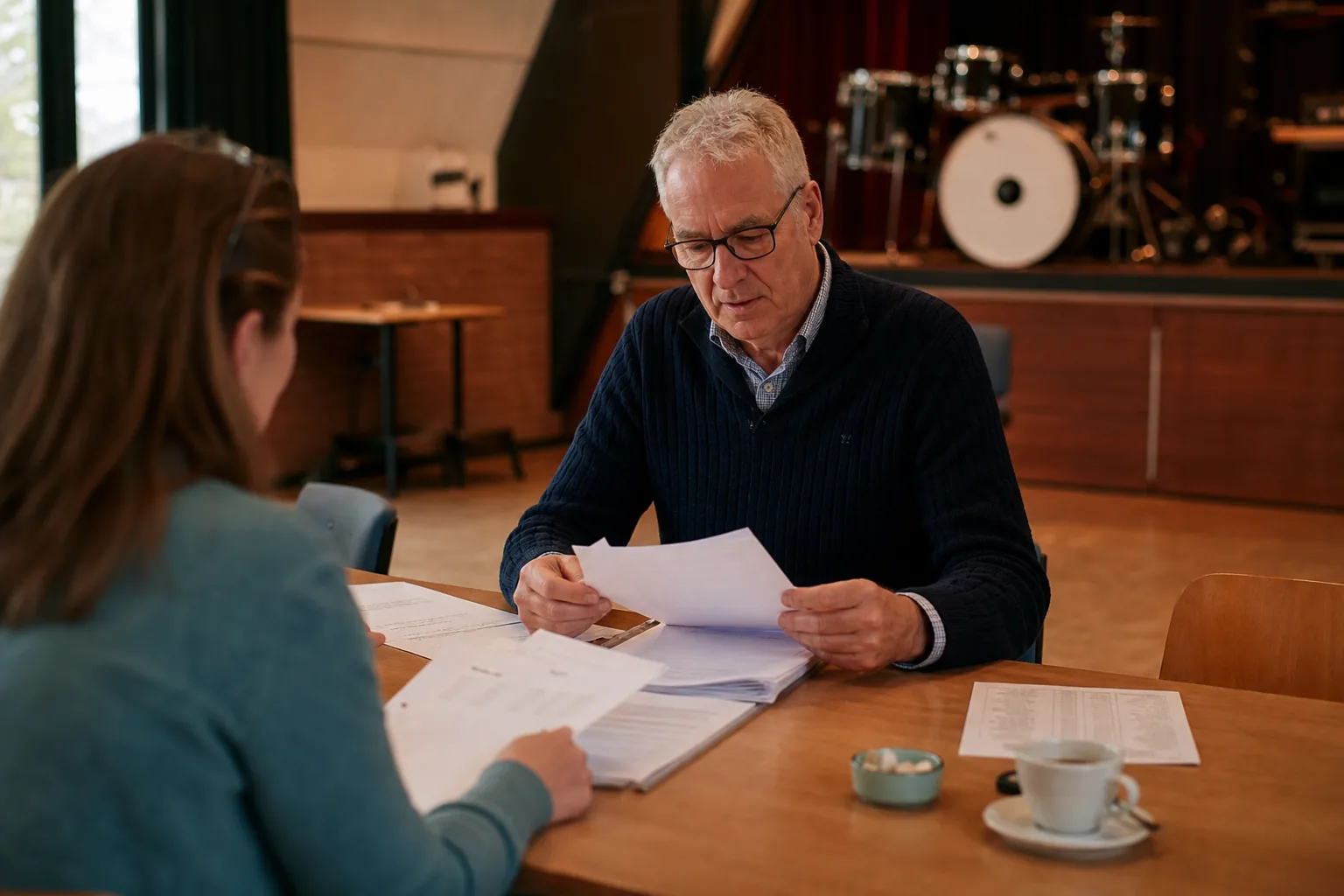 Een Nederlandse vereniging of culturele plek. Beeld bij het artikel: Waaruit bestaat een contributieronde bij een muziekvereniging en wat blijft er aan het eind openstaan?